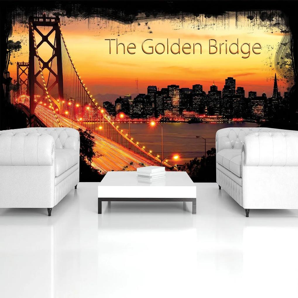 Fototapet - Golden Gate Bridge (152,5x104 cm), în 8 de alte dimensiuni noi