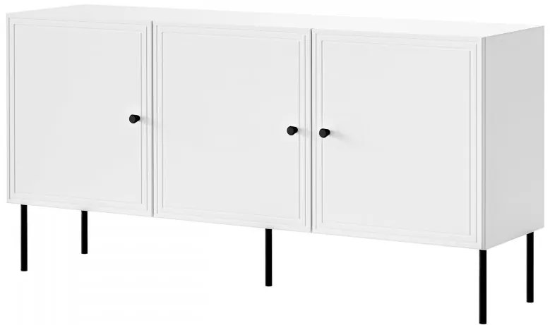 Dulap Godzes Bis 150 3D (Alb + Negru) . 1105926