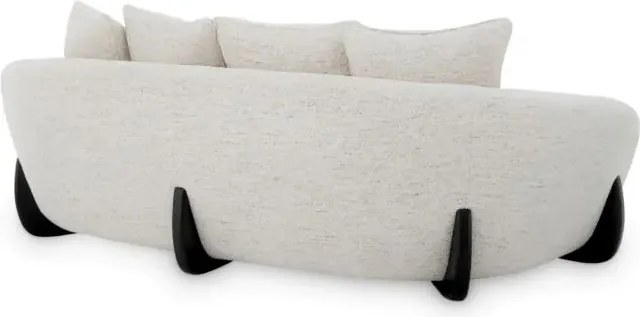 Canapea design LUX Siderno, Seashell off-white