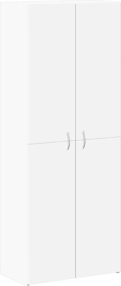 vidaXL Fișet, alb, 60x32x153 cm, lemn prelucrat