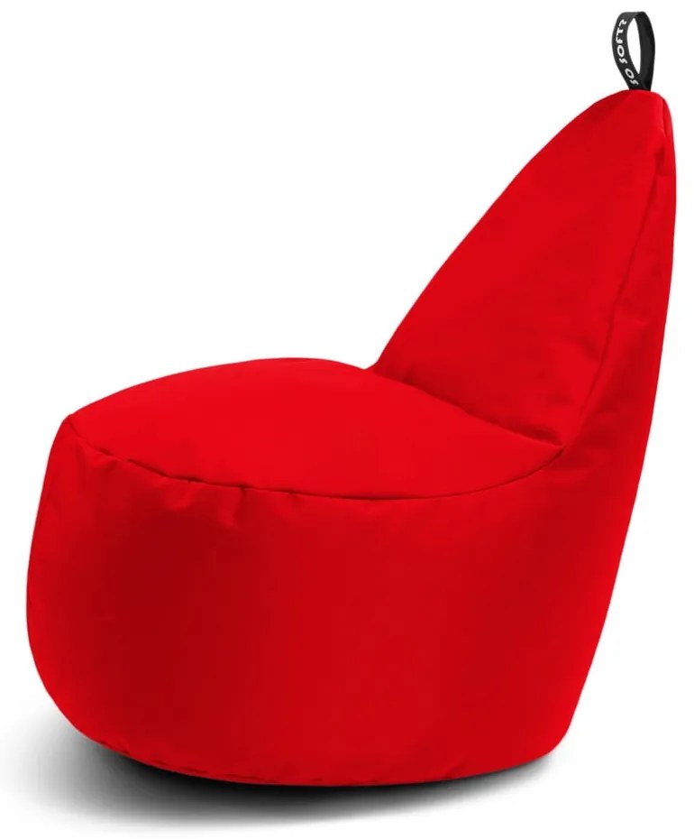 Fotoliu bean bag roșu Lull XL – So Soft?