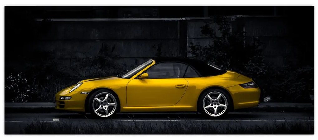 Tablou - Mașină sportivă (120x50 cm)