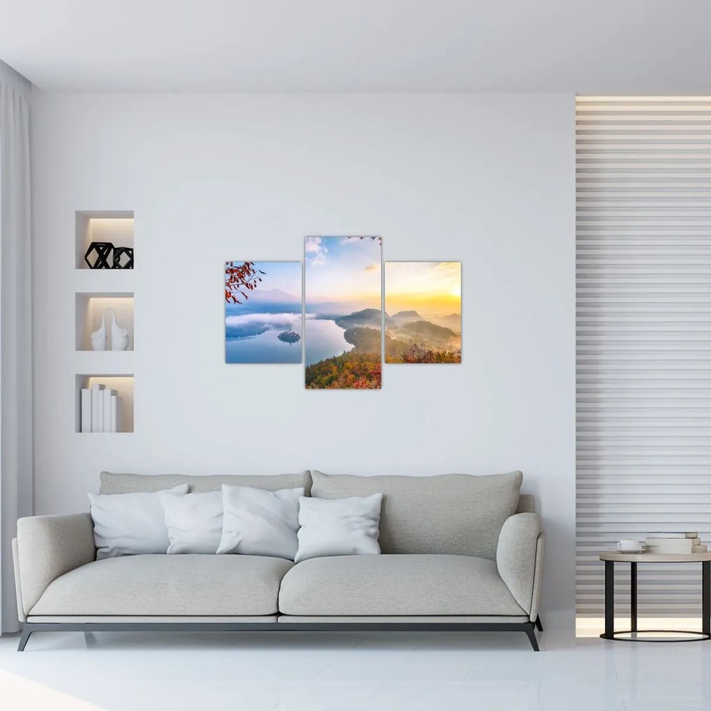 Tablou - Lacul Bled (90x60 cm)