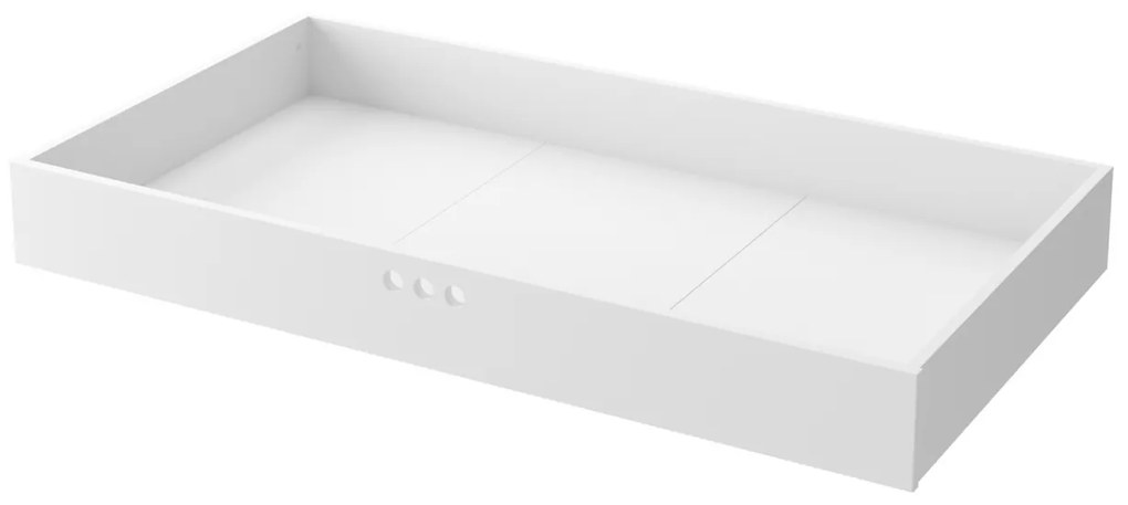 Pat copii Dream Nest Snow House alb 80x160 cm