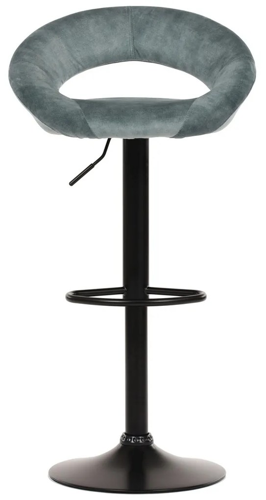 Set de scaune de bar AUB-822 BLUE4, 2 buc.