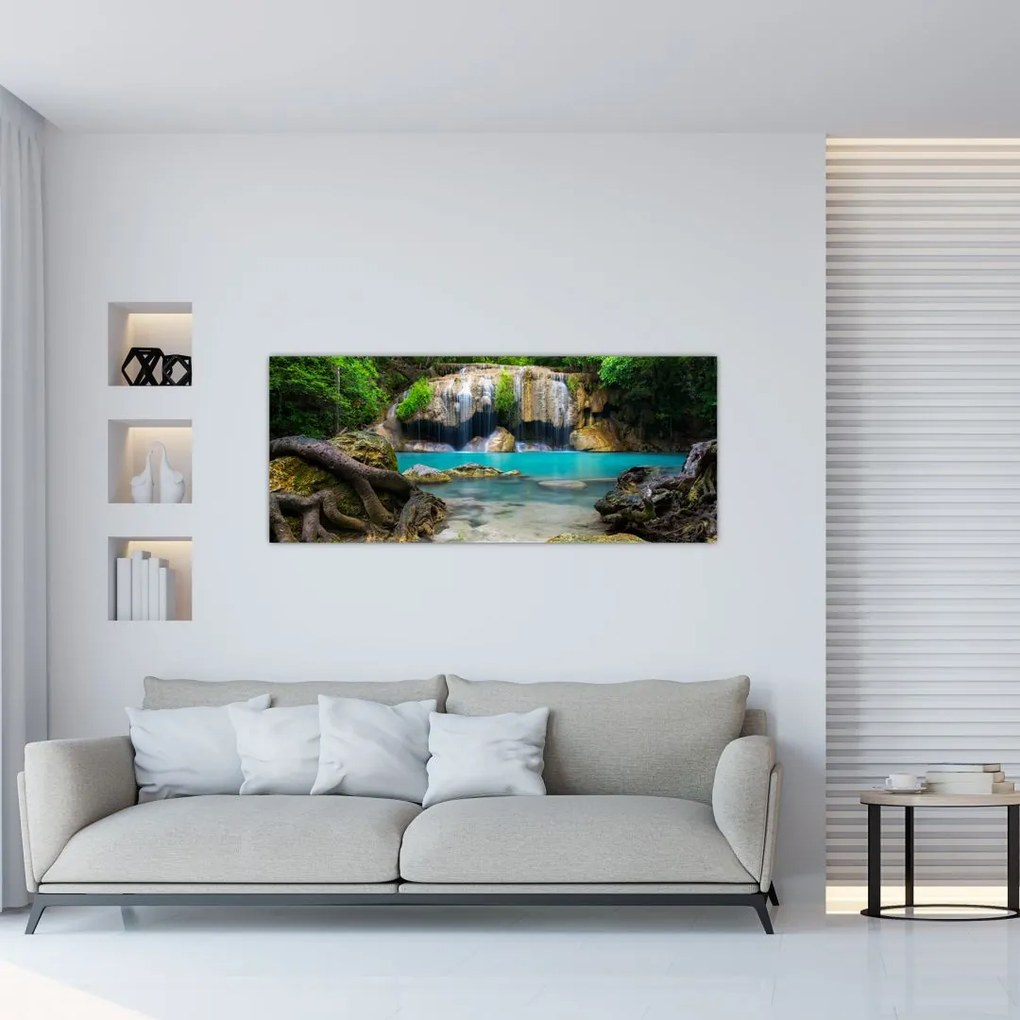Tablou cu cascade (120x50 cm)