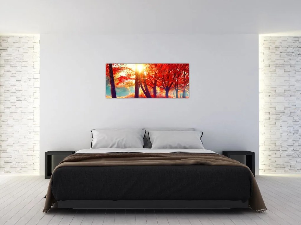 Tablou - Peisaj de toamnă (120x50 cm)