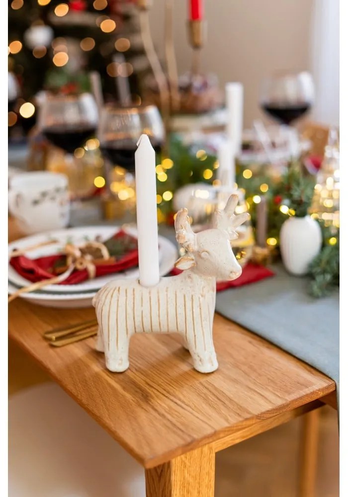 Sfeșnic din gresie Elef – Bloomingville