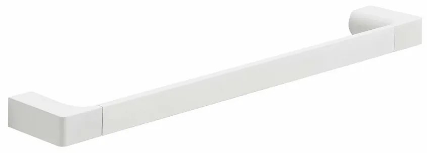 GEDY PI214502 Pirenei suport pentru prosoape 45 x6,6 cm, alb mat