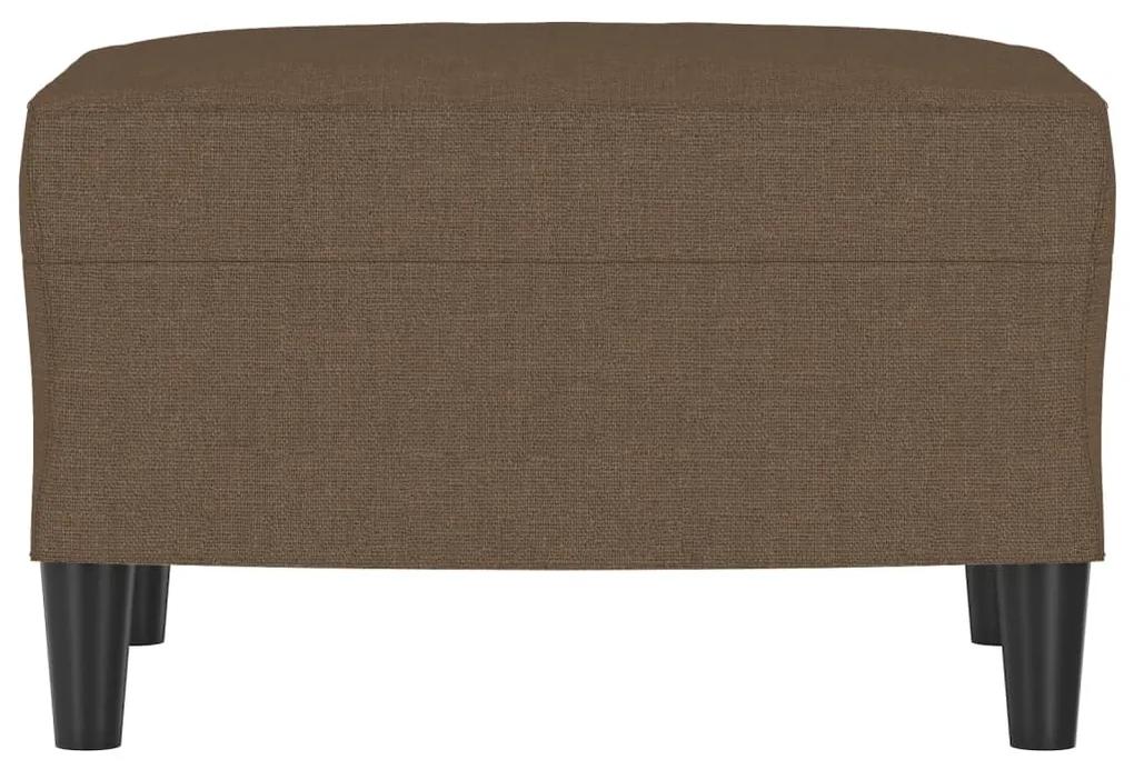 Taburet, maro, 60x50x41 cm, material textil Maro, 60 x 50 x 41 cm