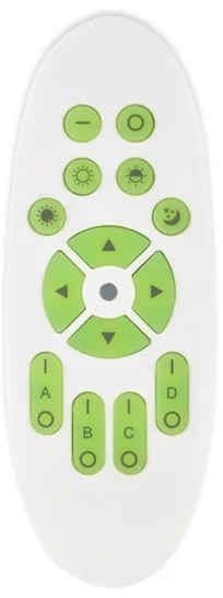 Plafonieră LED dimabilă LED/51W/230V neagră Top Light + telecomandă