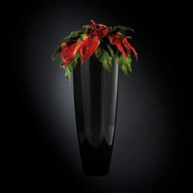 Aranjament floral MIAMI IN SHINY VASE, negru 135cm 1141238.96