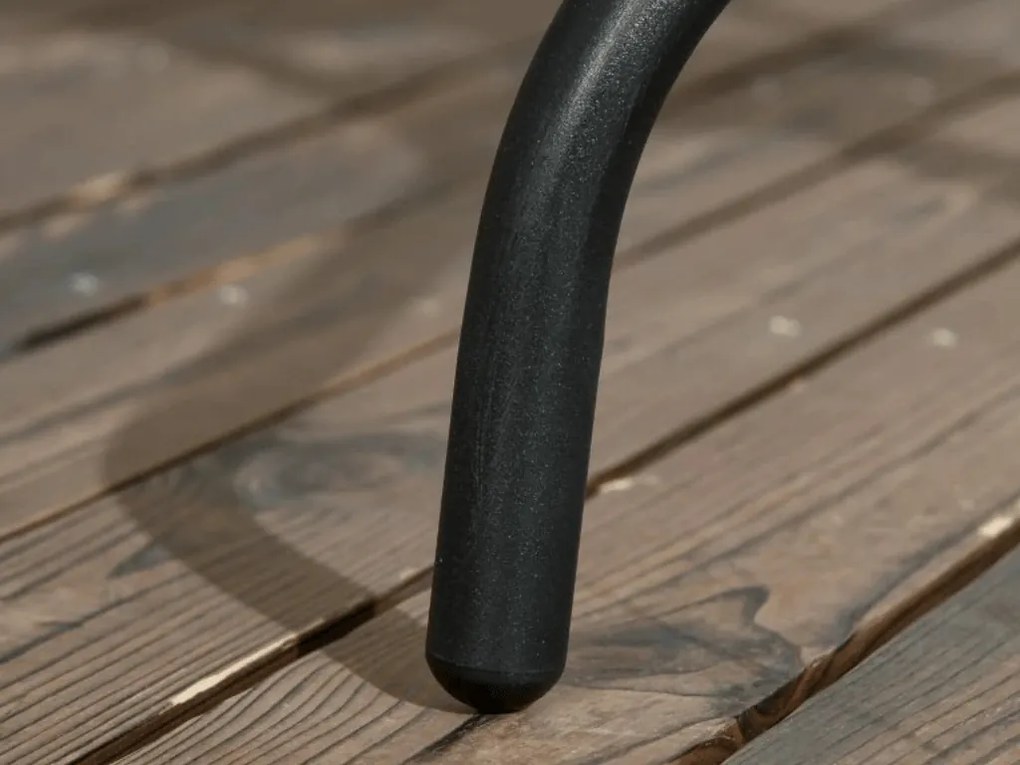 Set de gradina TREGO ISLAND - 2 scaune si masa rotunda ø 60 cm, antracit