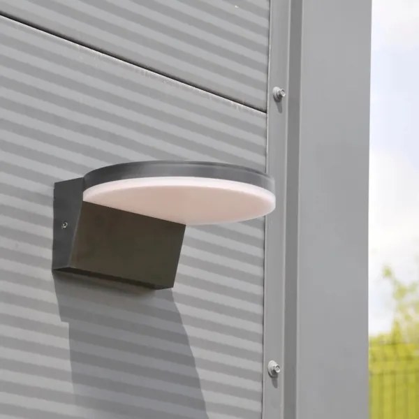 Aplică LED de exterior TESA LED/10W/230V IP54 negru