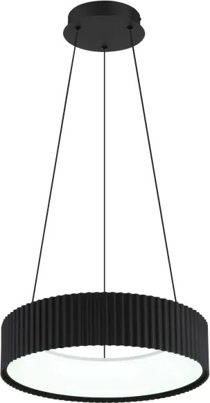 Globo 15924S - Candelabru LED suspendat pe cablu KEMP LED/45W/230V, Ø 46 cm, negru