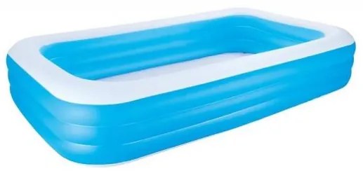 Piscina gonflabila pentru copii, dreptunghiulara, albastru, 305x183x56 cm, bestway