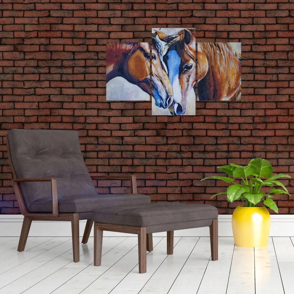 Tablou - Caii îndrăgostiți (90x60 cm)