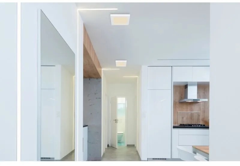 Plafoniera LED design modern LASSE alb