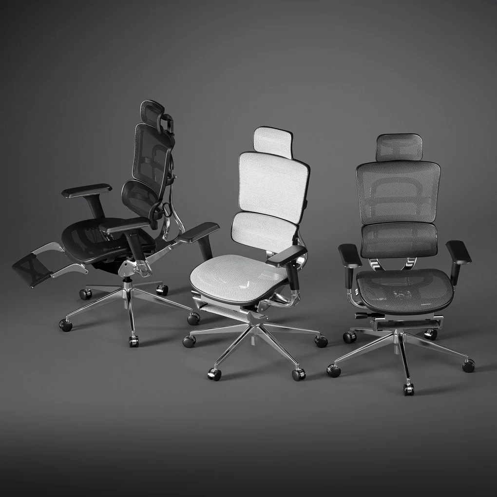 Scaun ergonomic DIABLO V-MASTER: negru