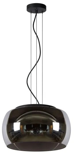 Lustră pe cablu Lucide 45401/40/65 OLIVIA 3xE27/40W/230V d. 40 cm negru