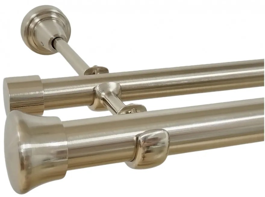 Galerie fara inele FULDA - 25/19 - inox (Alege marime: 180 cm)