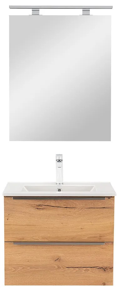 Mobilier complet de baie Vario Trim 60 stejar-stejar