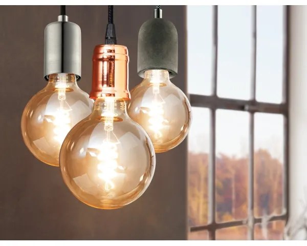 Eglo 32531 - Lustră pe cablu YORTH 1xE27/60W/230V