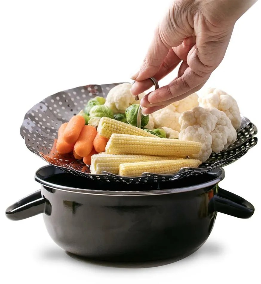 Sită de aburi Orion TETA, inox, 28 cm, 28 cm