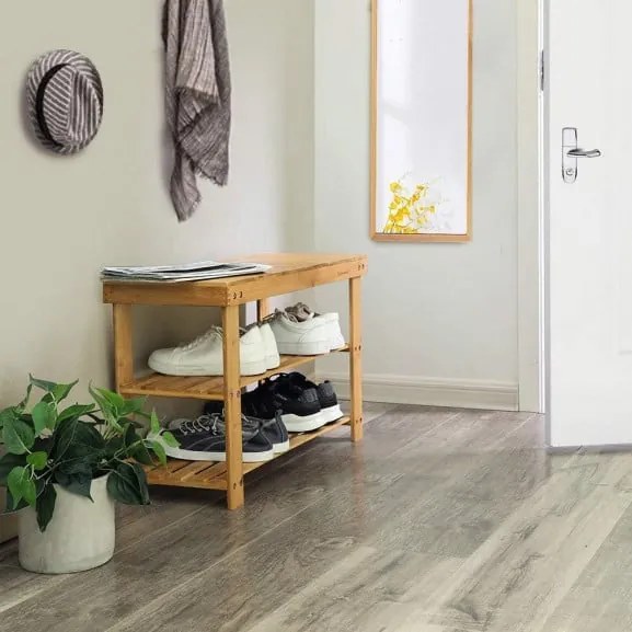 Organizator Pantofi Bamboo 1, 70 x 28 x 45 cm