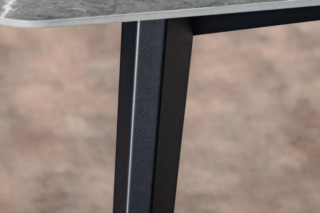 Masa dining design modern Milano antracit 160x85cm