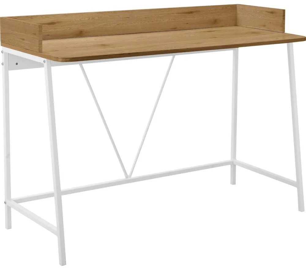 Birou cu blat cu aspect de lemn de stejar 50x120 cm Savona – Støraa