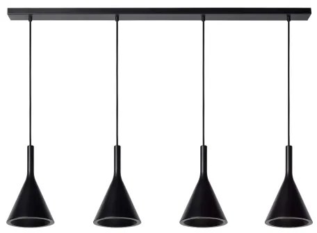 Lucide 35410/04/30 - Lustră pe cablu GIPSY 4xE27/25W/230V