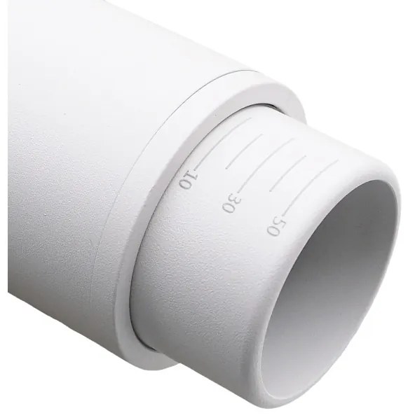 Spot pentru sistem de șină trifazic MICA 1xGU10/25W/230V alb