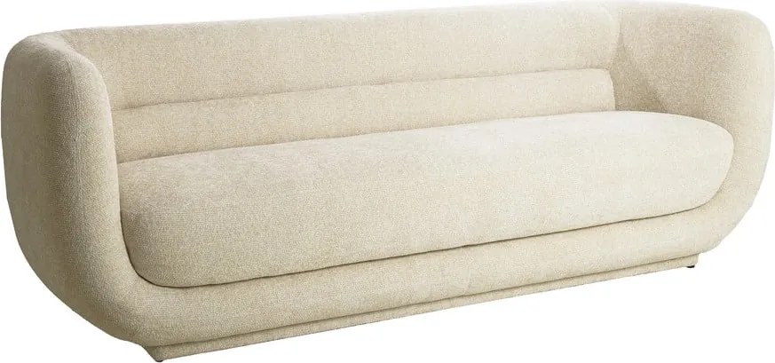 Canapea crem 237 cm Kialy – Light & Living