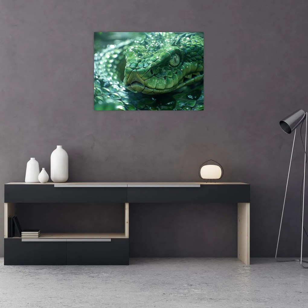 Tablou - Portret de șarpe (70x50 cm)