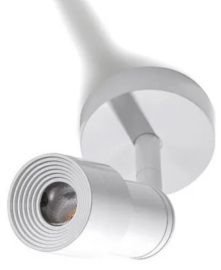 Aplica tip spot LED directionabil de perete/tavan LUMI alb