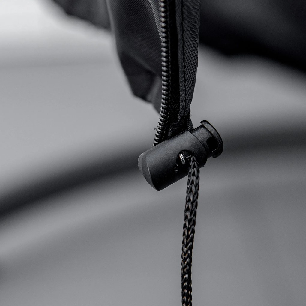 Outsunny Husă pentru fotoliu suspendat husă pentru fotoliu cocon material Oxford 210D cu fermoar Ø 115 x 190 cm negru | Aosom Romania