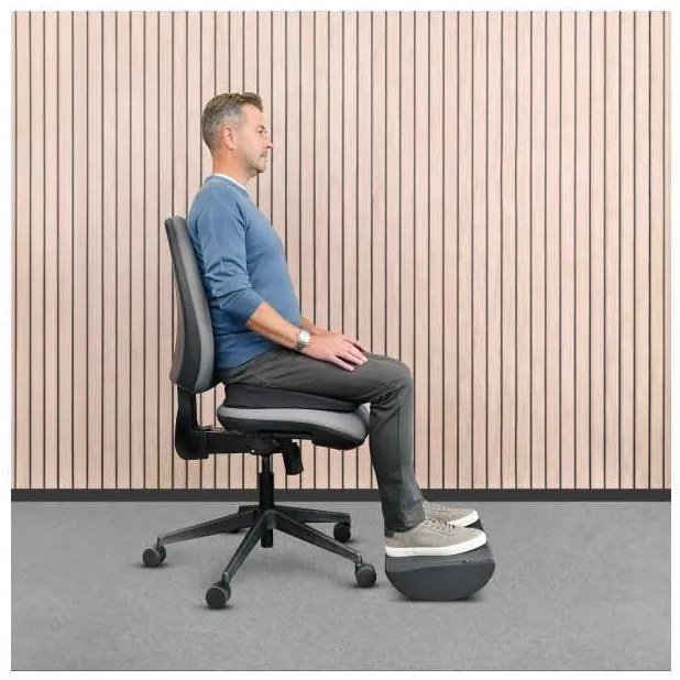 Perna ergonomică pentru scaun Fellowes Comfort BREYTA, negru