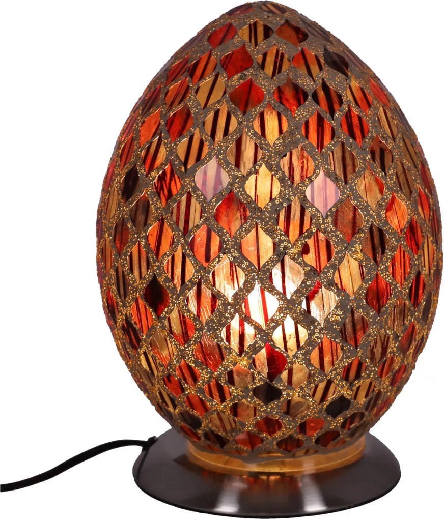 Lampa de masa Mozaic Oriental h 31,5 cm