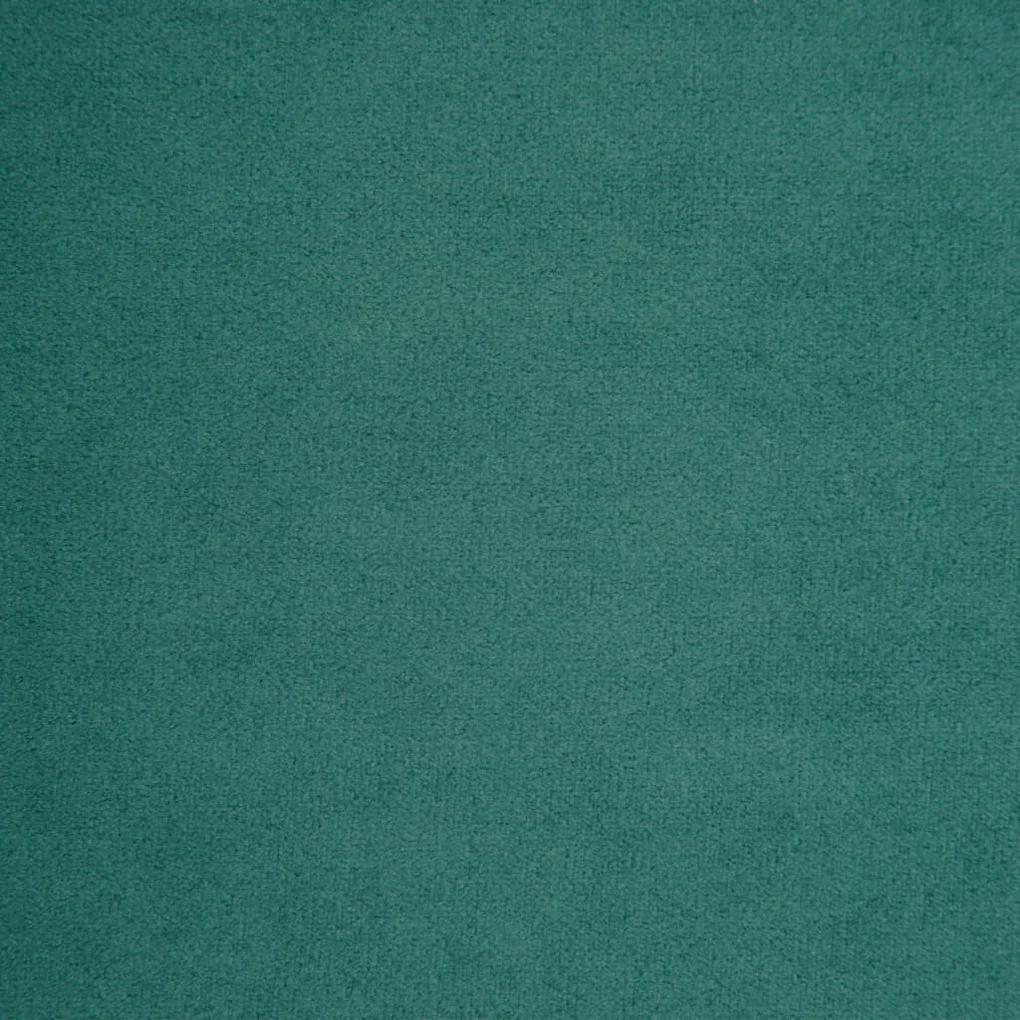 Canapea Chesterfield cu 3 locuri, catifea, 199x75x72 cm, verde Verde, Canapea cu 3 locuri