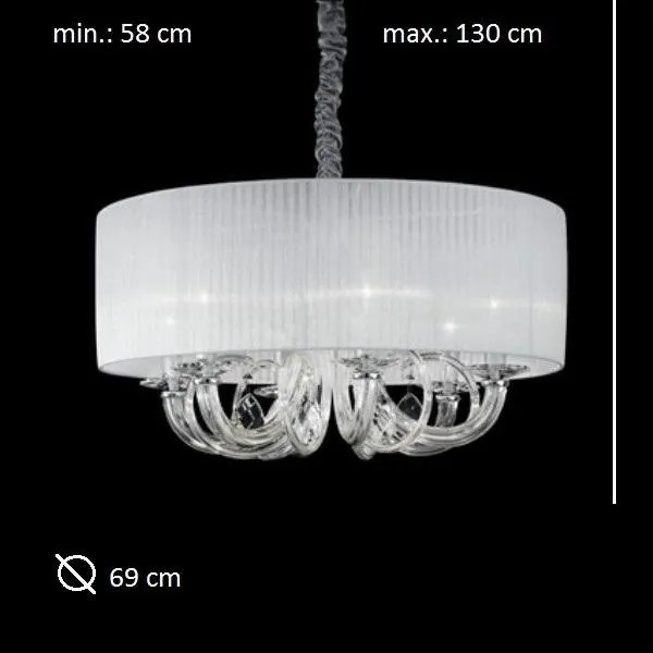 Candelabru elegant diametru 69cm SWAN SP6 035826