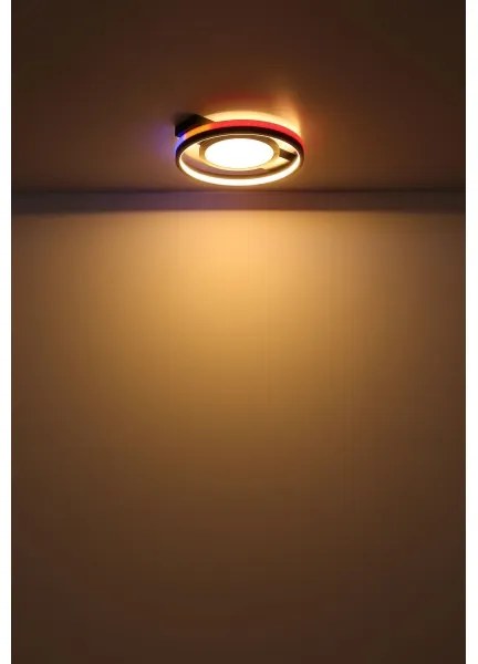 Plafonieră LED RGBW dimabilă GISELL LED/40W/230V Globo 41393-40 + telecomandă