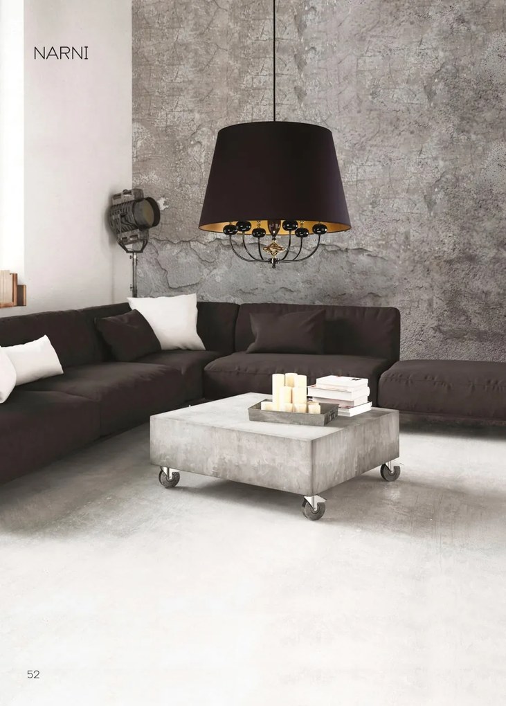 Lustra eleganta design modern realizata manual Narni, 6L