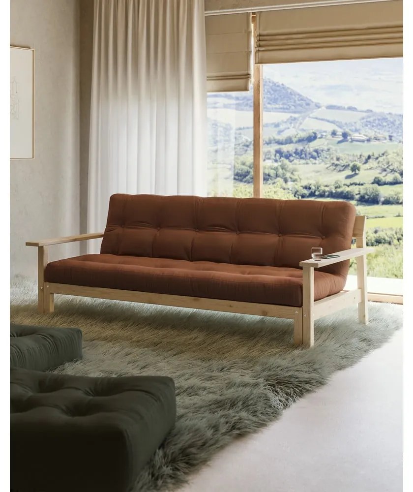 Canapea extensibilă Karup Design Unwind Beige