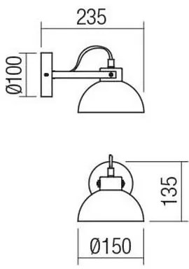 Redo 04-511 - Aplică perete copii EOLO 1xE27/42W/230V