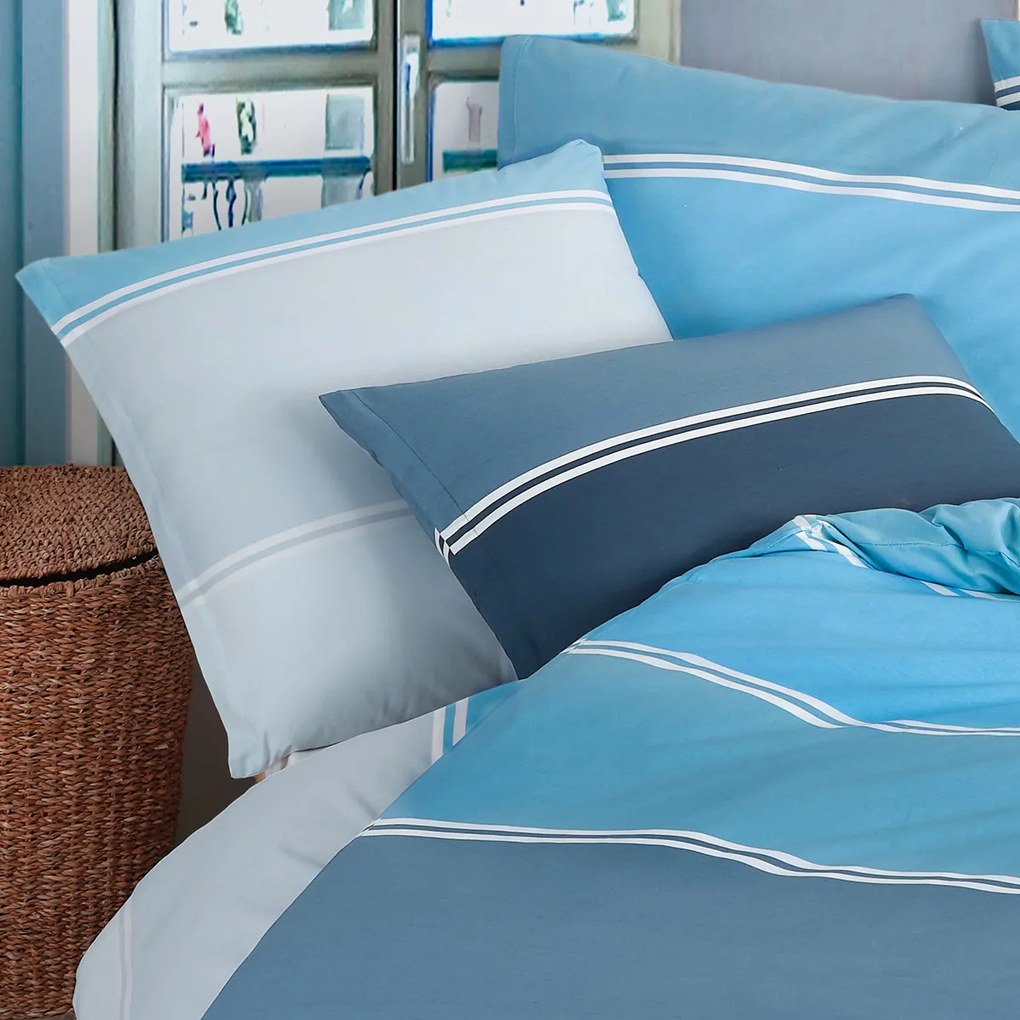 Lenjerie de pat din bumbac 4Home Ocean, 135 x 200 cm, 80 x 80 cm