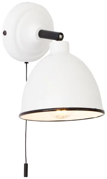 Spot de perete Brilliant TELIO 1xE14/28W/230V alb