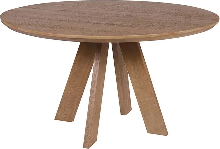 Masa rotunda din lemn de mango ART WOOD 120cm
