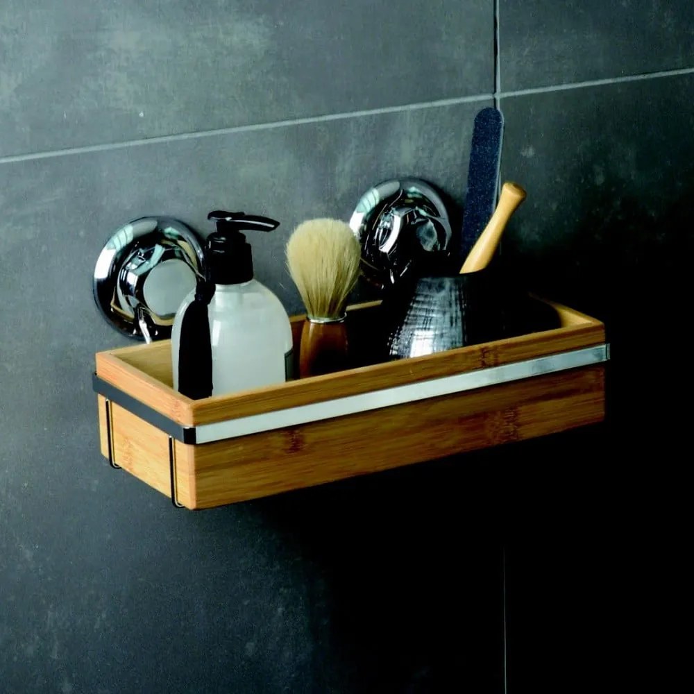 Suport din bambus pentru accesorii de baie Compactor Spa