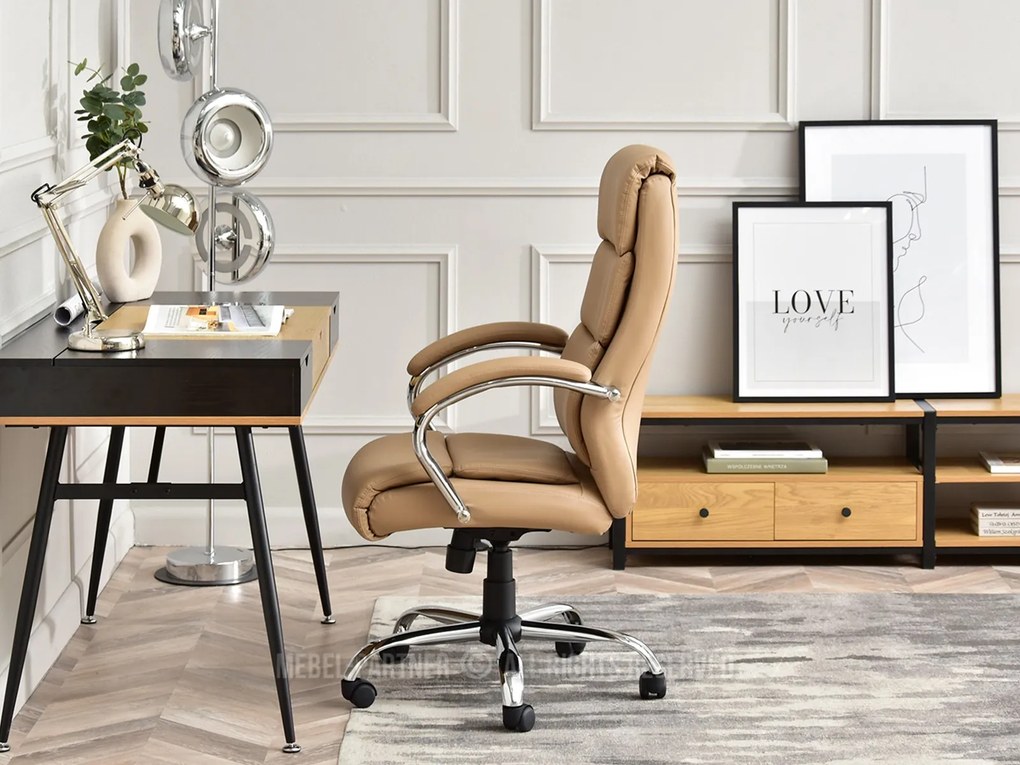 Fotoliu Luxus (bej + crom). Promo -17%. 1110524